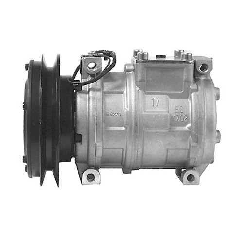 Denso Compressor Model 10PA17C 12V R134a with  6.0 in. 152mm 1Gr Clutch - MEI 5842G