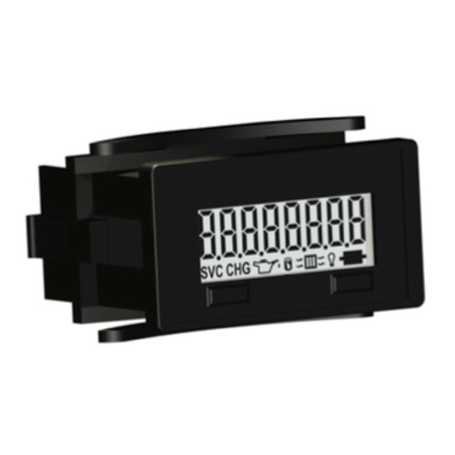 Trumeter Model 6320 Electronic LCD Hour Meter 10-300/20-300 VDC/VAC Input Programming/Preset - 6320-2500-0000