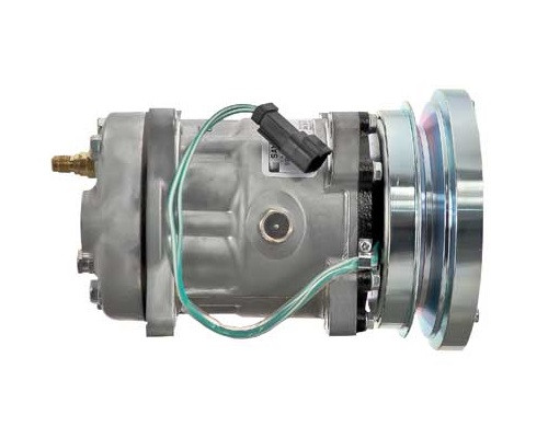 Sanden Compressor Model SD7H15-SHD 24V R134a with 138.5mm 1Gr Clutch and GK Head - MEI 5391