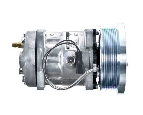 Sanden Compressor Model SD7H15-SHD 12V R134a with 132mm 8Gr Clutch and GK Head - MEI 54737