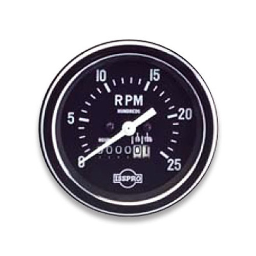 ISSPRO EV Chrome Mechanical Tachometer Gauge 0-2500 RPM - RTH88