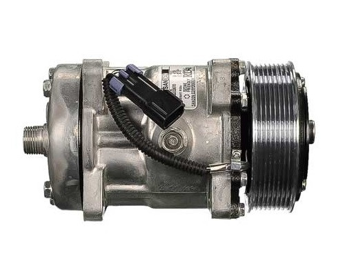 Sanden Compressor Model SD7H15HD 12V R134a with 119mm 8Gr Clutch and KG Head - MEI 5367