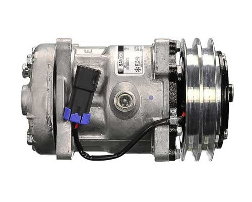 Sanden Compressor Model SD7H15HD 12V R134a with 132mm 2Gr Clutch and GH Head - MEI 5336