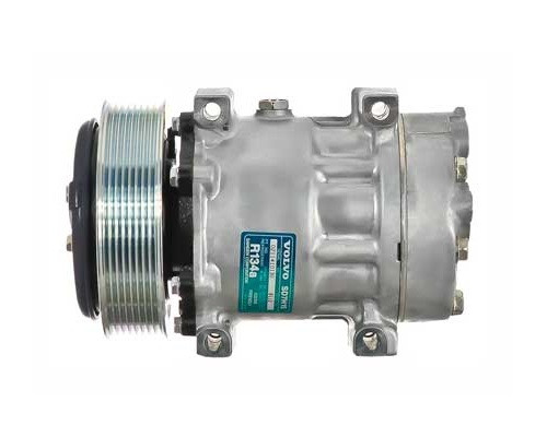 Sanden Compressor Model SD7H15HD 24V R134a with 132mm 8Gr Clutch and WZ Head - MEI 58112