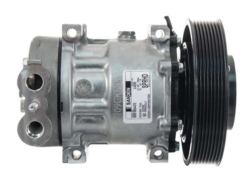 Sanden Compressor Model SD7H15-Super HD 12V R134a with 160mm 8Gr Clutch - MEI 54099