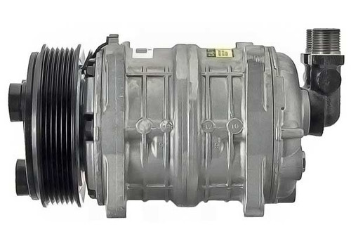 Seltec/Valeo Compressor Model TM15 12V R134a with 125mm 6Gr Clutch and D Head - MEI 5757
