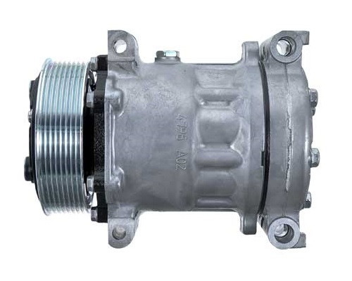 Sanden Compressor Model SD7H15 12V R134a with 119mm 8Gr Clutch - MEI 5410