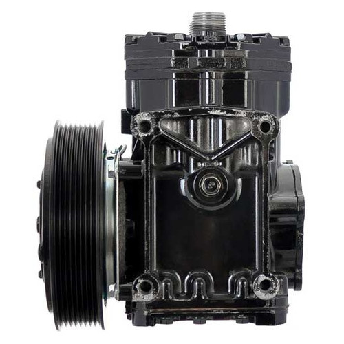 T/CCI Compressor Model ET210L-25246C 12V R12/R134a with 6-1/8 in. 8Gr Clutch and Tube-O Head - MEI 5269