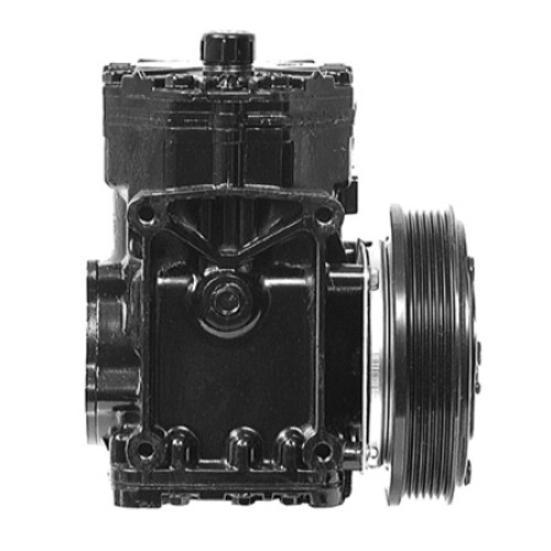 T/CCI Compressor Model ET210L-25224C 12V R12/R134a with 5-3/8 in. 8Gr Clutch and Tube-O Head - MEI 5265