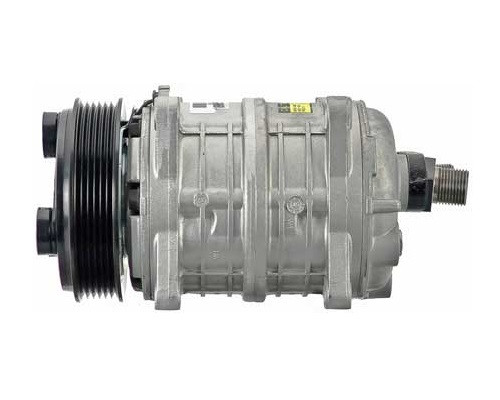 Seltec/Valeo Compressor Model TM15 12V R134a with 125mm 6Gr Clutch and C Head - Ear Mount - MEI 5755