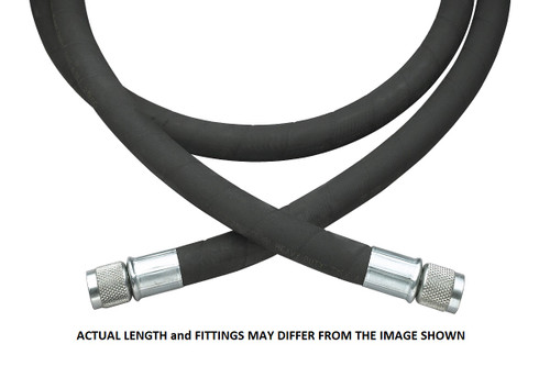 Yellow Jacket E-60 Plus II 60 in. Heavy Duty Charging Hose 3/4 in. Flare x 3/4 in. Flare O-Ring Seal - 18460