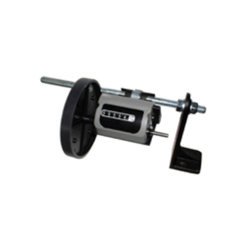 Trumeter Heavy Duty Mechanical Measuring Unit Single Wheel with Stand Rubber Covered Plastic 18 in. - 2401-13MYC