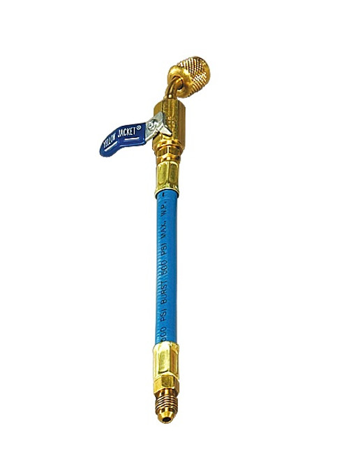 Yellow Jacket 1/4 in. Blue Ball Valve Adapter - 29201