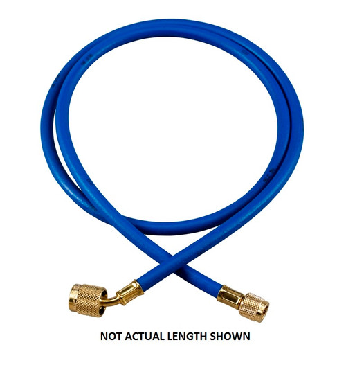 Yellow Jacket HAVS-144 PLUS II 1/4 in. Blue Hose 12 ft. with SealRight Fitting - 22312