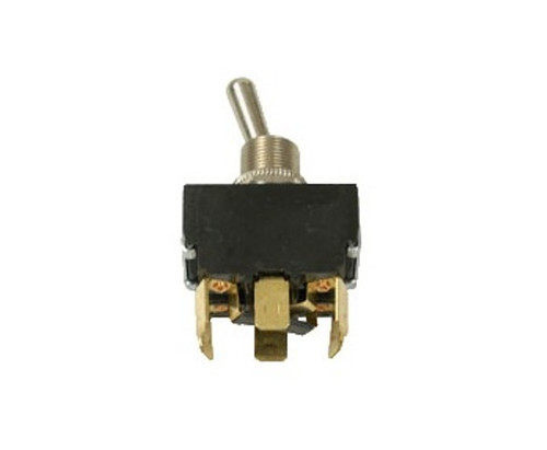 Pollak Medium-Duty Toggle Switch with 2 Terminals and 2 Screws - Packaged - 33-302P