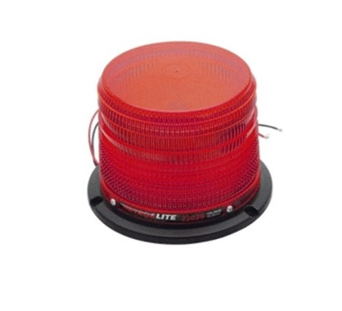 Meteorlite 22029 Series Red Low Profile Strobe Light 12-24VDC - Permanent Mount - SY22029L-R by Superior Signal 