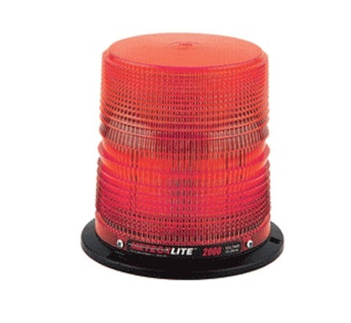 Meteorlite 22210 Series Red High Profile Strobe Light 120VAC - Permanent Mount - SY22210H-R by Superior Signal 