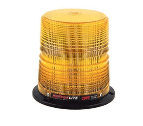 Meteorlite 22030 Series Amber High Profile Strobe Light 12-24VDC - Permanent Mount - SY22030H-A by Superior Signal 