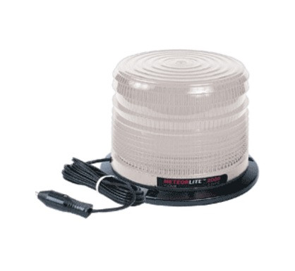 Meteorlite 22010 Series Clear Low Profile Strobe Light 12-24VDC - Magnetic Mount - SY22010LM-C by Superior Signal 