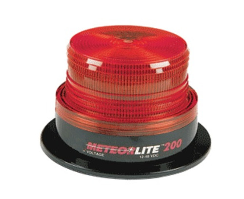 Meteorlite 200 Series Red Strobe Light 12-48VDC - Low Profile - SY362000-R by Superior Signal 