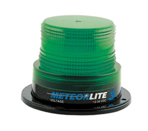 Meteorlite ML3 Series Green Flasher 36-48VDC - SY360304-G by Superior Signal 