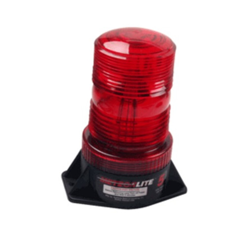 Meteorlite ML5 Series Red Strobe Light 120VAC with 6 ft. Line Cord - SY361120-RLC by Superior Signal  Meteorlite ML5 Series Red Strobe Light 120VAC with 6 ft. Line Cord - SY361120-RLC by Superior Signal