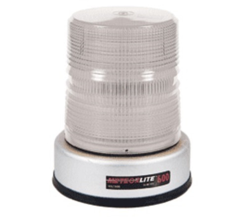 Meteorlite 600 Series Clear High Profile Strobe Light 12-48VDC - Permanent Mount - SY675000-C by Superior Signal 