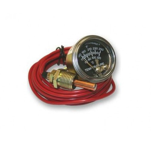 Mechanical 130-250F Oil Sealed Temperature Murphygage without Contact 2 in. with 10 Ft Capillary - 20TG-OS-250-10-1/2