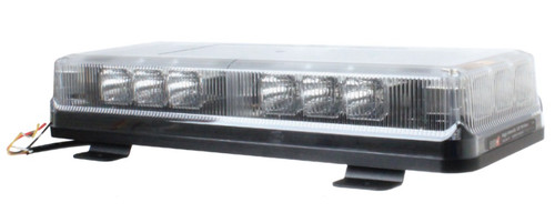 Meteorlite SYLEDMB Series Mini Bar LED Lamp 12VDC with Clear Lens and Red LEDs - Permanent Mount - SYLEDMBP-R by Superior Signal 