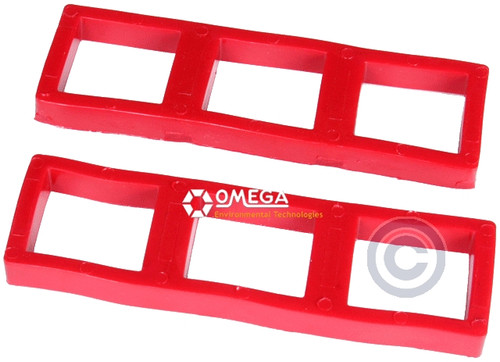 Omega Crimp Die Carrier No. 6 J Style Red - 41-75140