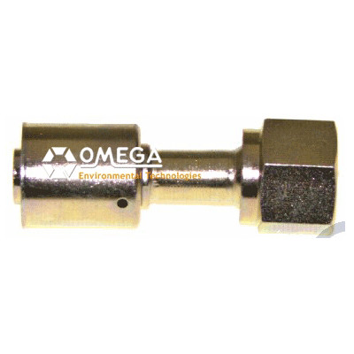 Omega Straight Fitting No. 12 Female O-Ring x No. 12 Beadlock - 35-S1304