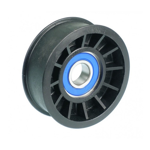 Omega Plastic Idler Pulley with Flat Grooves and 3 in. Diameter - 38-89003