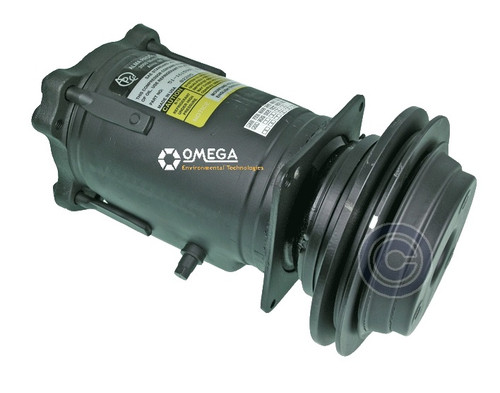 General Motors Compressor Model A6 24V with 172mm Clutch and Pad Fitting - 20-10424 by Omega