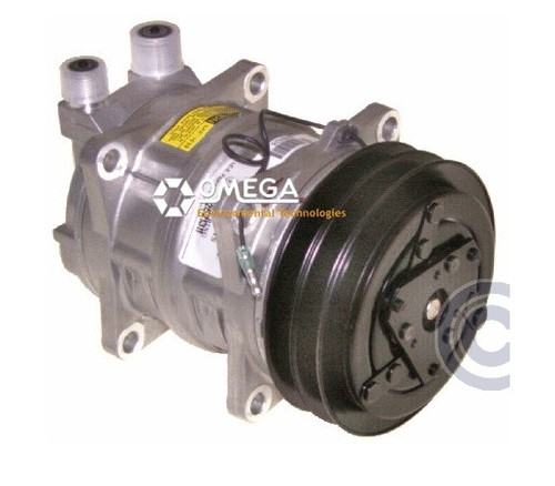 Seltec Compressor Model TM-13HA 12V with 135mm Clutch and Vertical O-Ring Fitting - 20-42310 by Omega