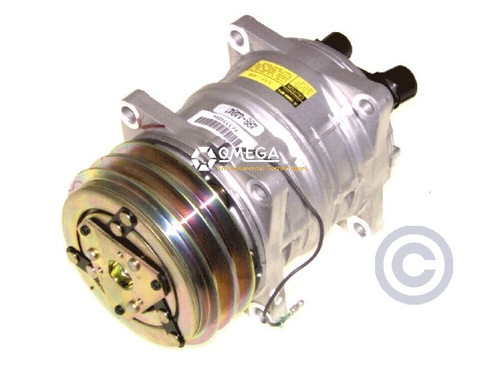 Seltec Compressor Model TM-13HS 12V with 125mm Clutch and Horizontal O-Ring Fitting - 20-44041 by Omega