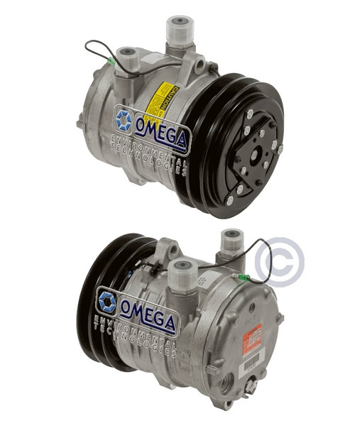 Seltec Compressor Model TM-08HS 12V with 135mm Clutch and Vertical O-Ring Fitting - 20-42072 by Omega