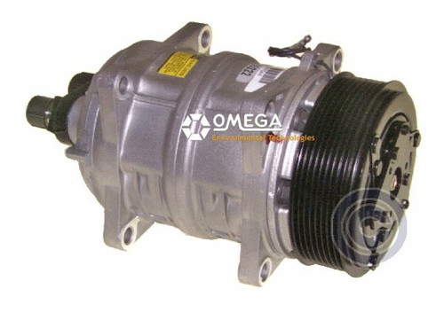 Seltec Compressor Model TM-15HS 12V with 123mm Clutch and Horizontal O-Ring Fitting - 20-45322 by Omega