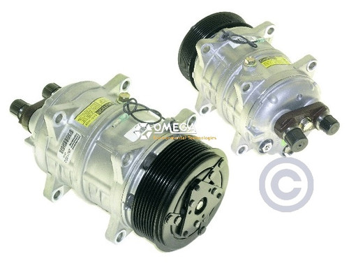 Seltec Compressor Model TM-16HS 12V with 123mm Clutch and Horizontal O-Ring Fitting - 20-46322 by Omega