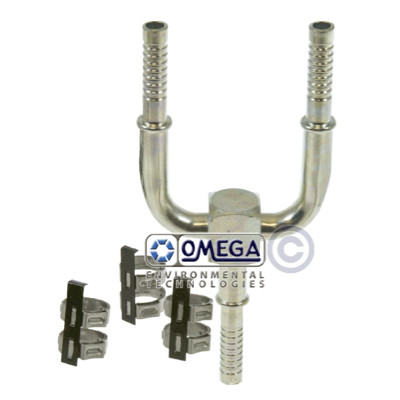 Omega Steel Tee Splicer No. 8 Air-O-Crimp with 2 Bnd-Y - 35-AN6332C