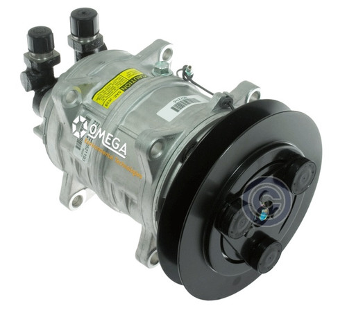 Seltec Compressor Model TM-16HS 12V with 159mm Clutch and Vertical O-Ring Fitting - 20-46065 by Omega