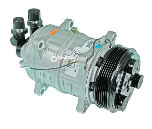 Seltec Compressor Model TM-16XS 12V with 123mm Clutch and Vertical O-Ring Fitting - 20-46019-XD by Omega