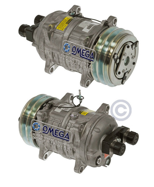 Seltec Compressor Model TM-16HS 12V with 125mm Clutch and HTO Fitting - 20-46075 by Omega