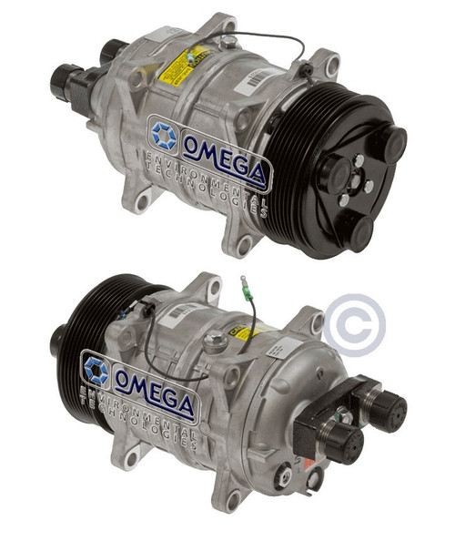 Seltec Compressor Model TM-16HS 12V with 123mm Clutch and HTO Fitting - 20-10270 by Omega