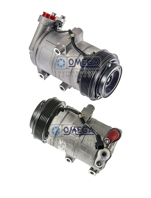 Omega Compressor Model DKS17S 12V with 115mm Clutch Diameter and Pad Fitting - 20-22074-AM