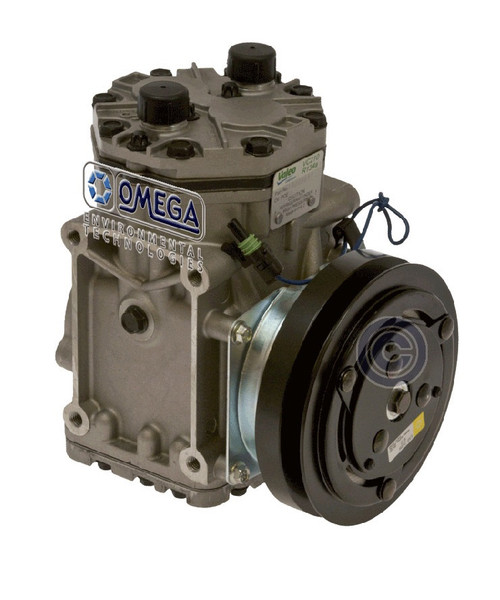 York Compressor Model ER210L 12V with Rotolock Fitting and LHS Cylinder Head - 20-21001-AM by Omega