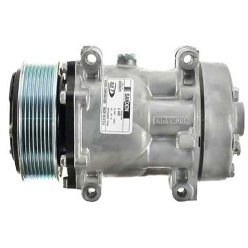 Sanden Compressor Model FLX7 12V with 119mm Clutch Diameter and Pad Fitting - 20-14420-AM by Omega