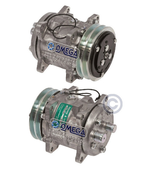 Sanden Compressor Model SD5H09 12V with 125mm Clutch Diameter and O-Ring Fitting - 20-05077 by Omega