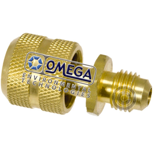 Omega Straight Shut Off Valve 1/4 in. FLM x 3/16 in. FLF - 41-90337