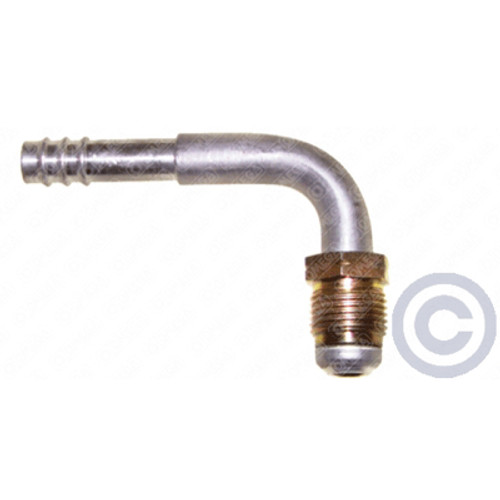 Omega 90 Deg. Aluminum Fitting No. 8 Male Flare - 35-11222