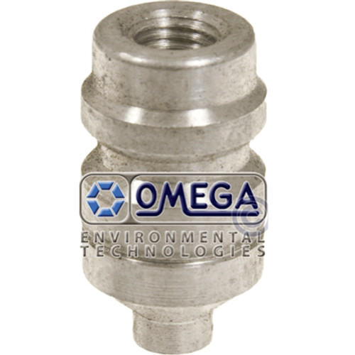 Omega Aluminum Service Port 16 mm Weld On without Valve Core - 35-50024